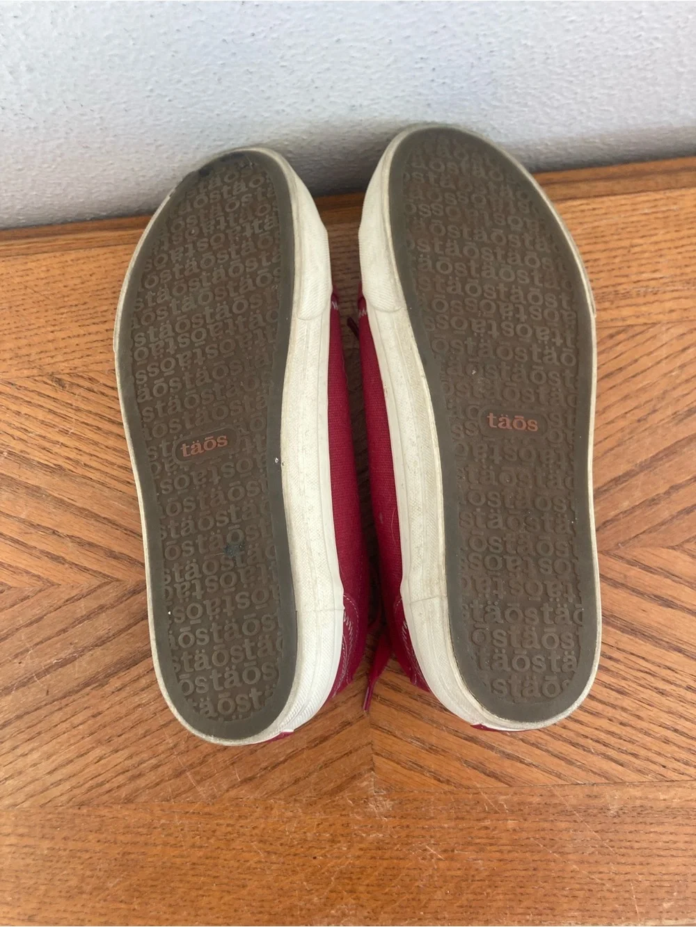 TAOS “Plim Soul” Oxblood Sneakers (9W)
